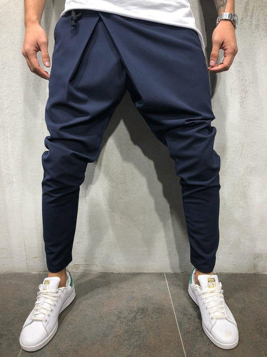 Pantalones Casuales Hombre con Cintura Ajustable y Tobillo Entallado - Image 6