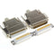 Conector DB25 Industrial Macho y Hembra - Contactos Bañados en Oro Macizo 25 Pines Doble Fila