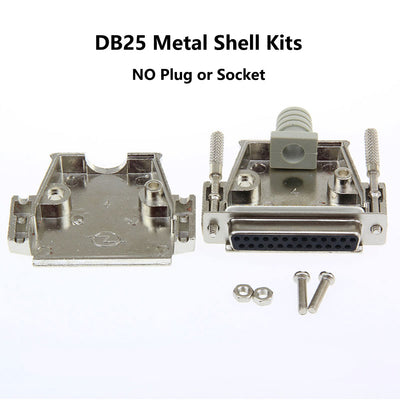 Conector DB25 Industrial Macho y Hembra - Contactos Bañados en Oro Macizo 25 Pines Doble Fila - Image 8