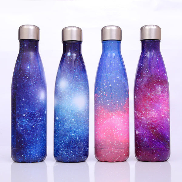 Botella Térmica Galaxy Degradado - Vaso Aislante de Acero Inoxidable Premium
