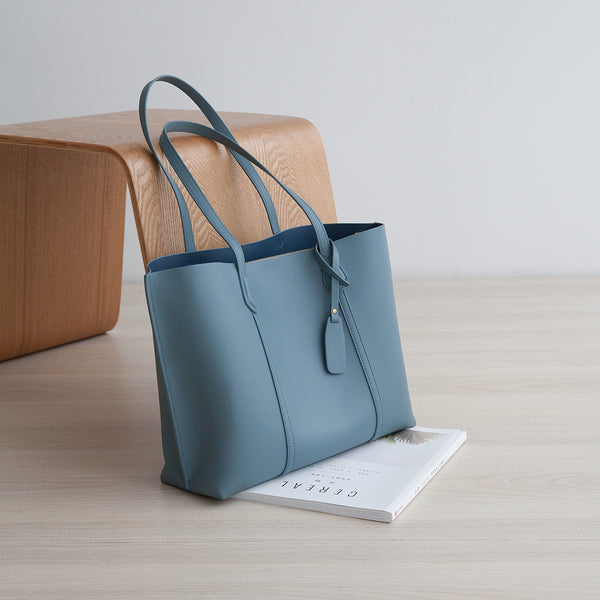 Bolso de Cuero Suave con Gran Capacidad