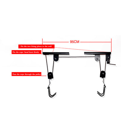 Soporte de Pared para Bicicleta de Montaña Crane Frame - Exhibidor Elegante - Image 3