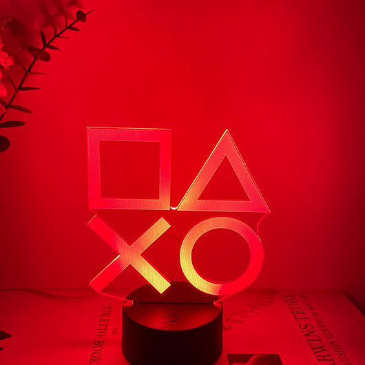 Lámpara LED 3D con Diseño de Control Gamer - Image 11