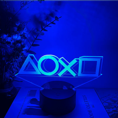 Lámpara LED 3D con Diseño de Control Gamer - Image 5