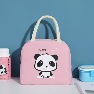 Bolsa Térmica de Aluminio Reforzado para Almuerzo - Tote Bag Grande de Lona - Image 3