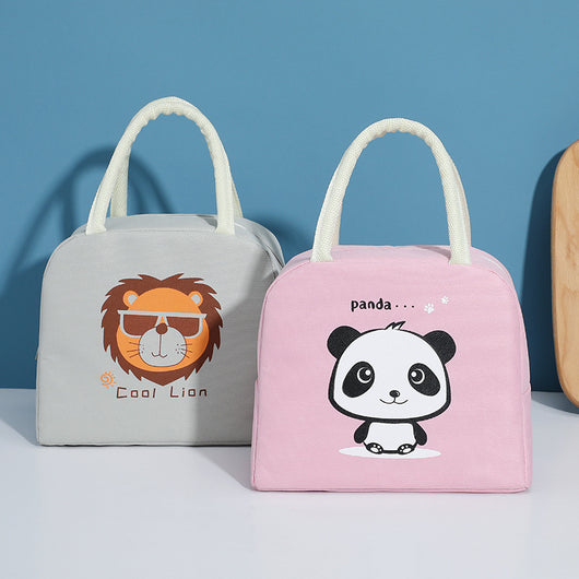 Bolsa Térmica de Aluminio Reforzado para Almuerzo - Tote Bag Grande de Lona - Image 7
