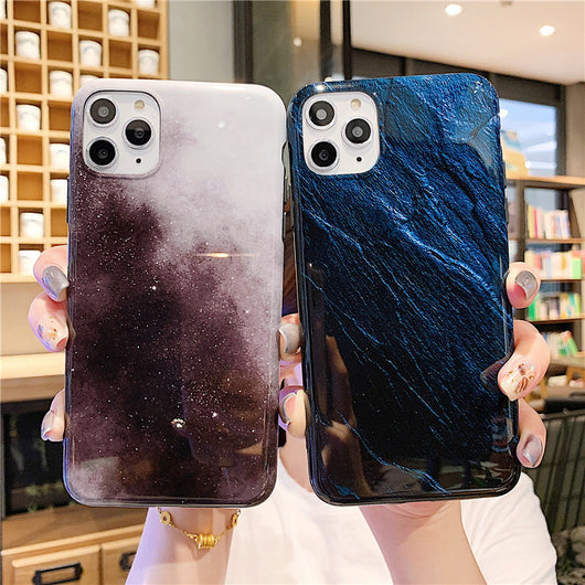 Funda Celular Mármol Azul Profundo Universo Creativo Cielo Estrellado - Image 9