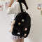 Mochila Infantil Osito de Lona - Diseño Versátil y Moderno