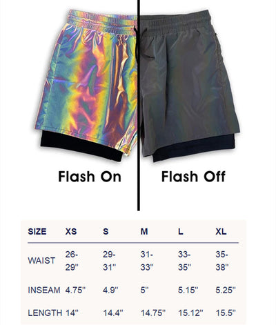 Pantalones Cortos Reflectantes para Hombre - Casual, Trabajo y Running - Image 8