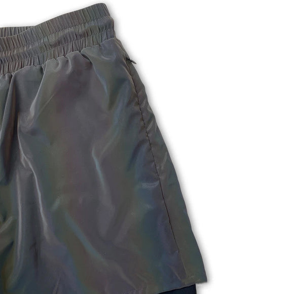 Pantalones Cortos Reflectantes para Hombre - Casual, Trabajo y Running
