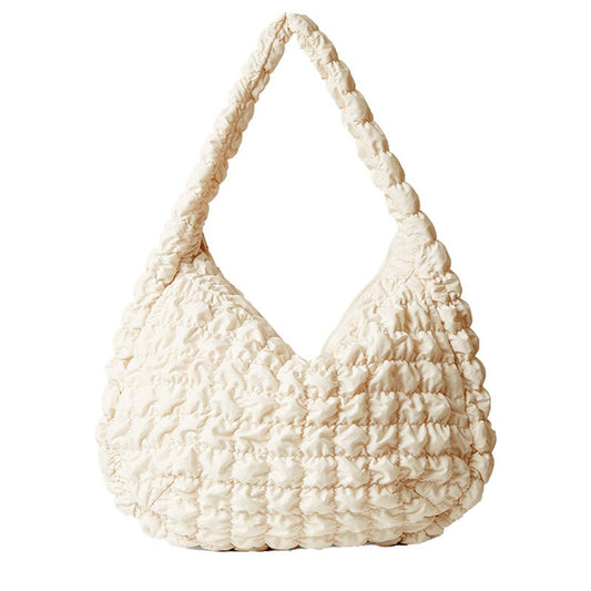 Bolsa Acolchada Yunduo Lingge Folds BigBag con Personalidad Casual - Image 2