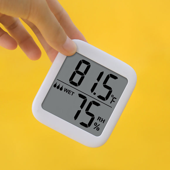 Termómetro Higrómetro Digital con Pantalla LCD para Hogar y Cuarto de Bebé