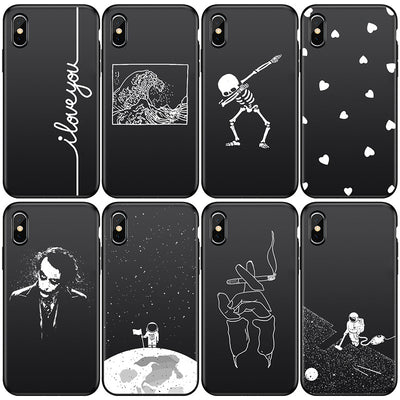 Funda para Apple con Diseño Alien Astronauta Love y Alfabeto Inglés - Image 6