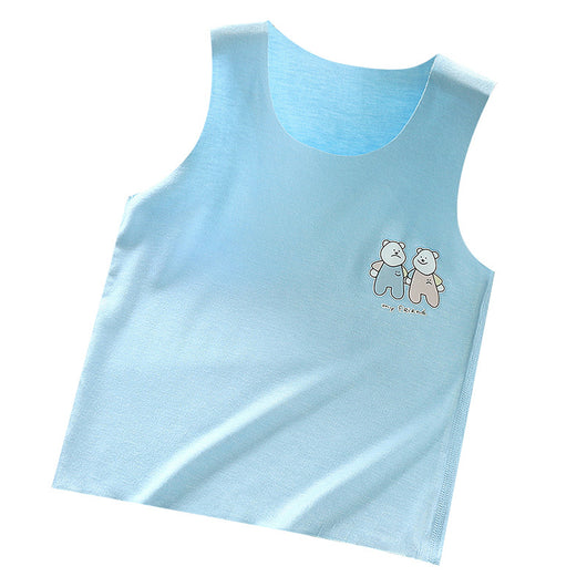 Camiseta Interior Modal sin Costuras para Niños - Image 8