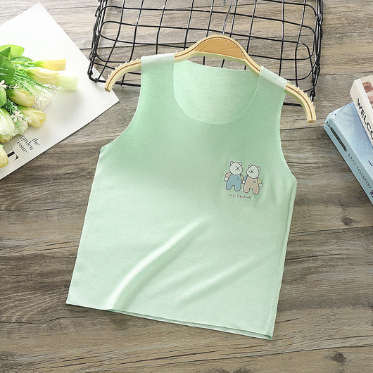 Camiseta Interior Modal sin Costuras para Niños - Image 5
