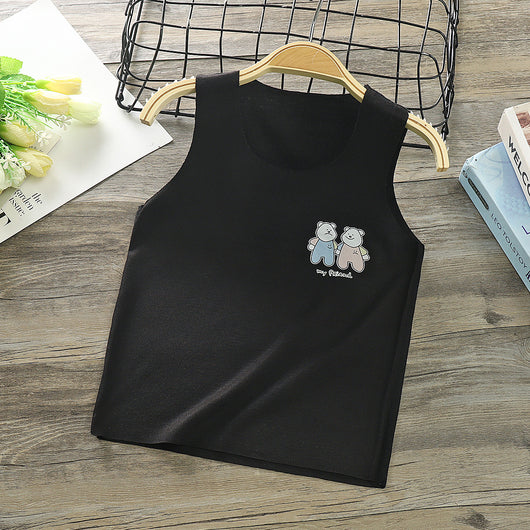 Camiseta Interior Modal sin Costuras para Niños - Image 6
