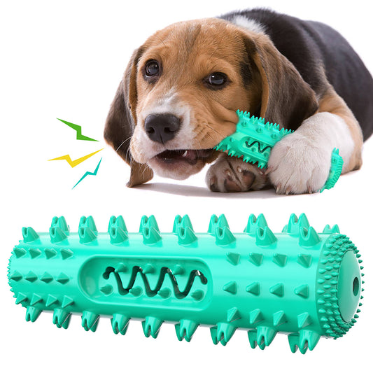 Juguete Masticable Dental para Perros con Sonido y Limpieza de Dientes