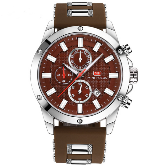 Reloj Deportivo de Negocios para Hombre con Cronógrafo de Tres Ojos - Image 12