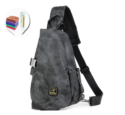 Bolsa Bandolera Diagonal Casual para Hombre