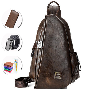 Bolsa Bandolera Diagonal Casual para Hombre - Image 4