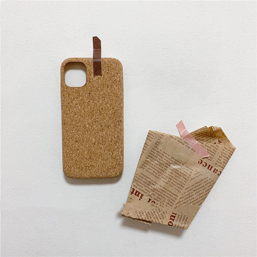 Funda de Madera Natural para Celular Apple Ultra Delgada con Virutas Creativas - Image 8