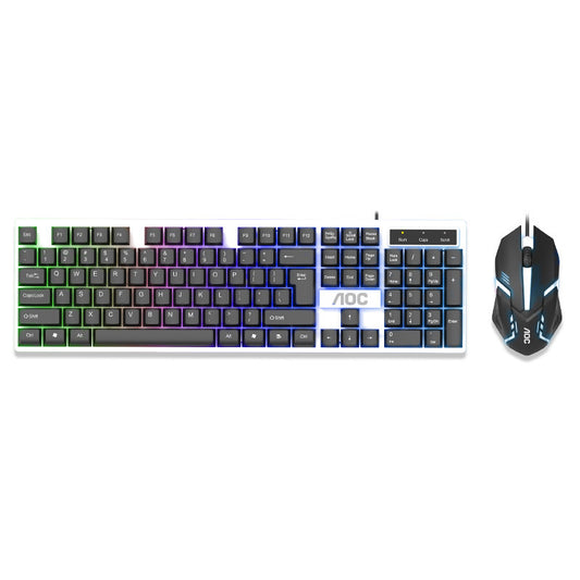 Kit Gamer Teclado y Ratón con Iluminación LED