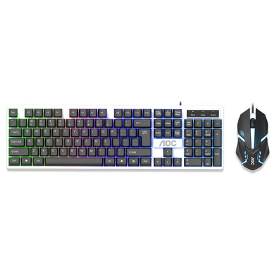 Kit Gamer Teclado y Ratón con Iluminación LED