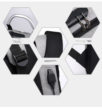 Mochila Ejecutiva Casual British - Backpack Versátil para Hombre - Image 10