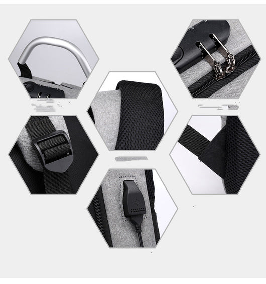Mochila Ejecutiva Casual British - Backpack Versátil para Hombre - Image 10