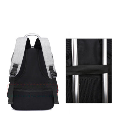 Mochila Ejecutiva Casual British - Backpack Versátil para Hombre - Image 8