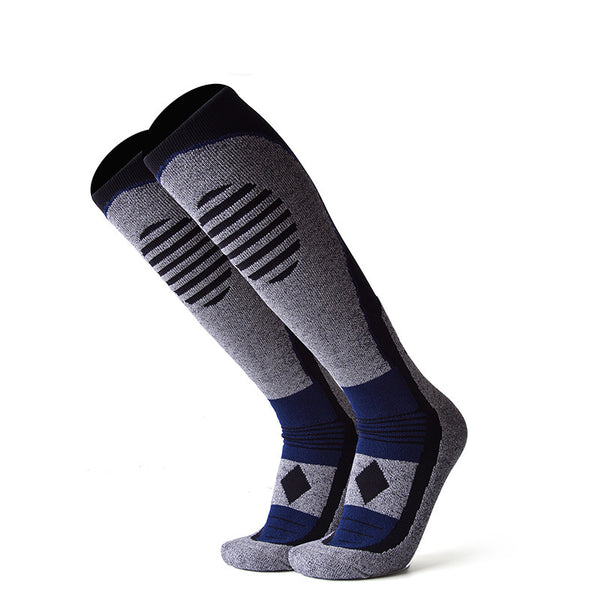 Calcetines de Senderismo Largos Térmicos para Hombre - Secado Rápido y Calidez