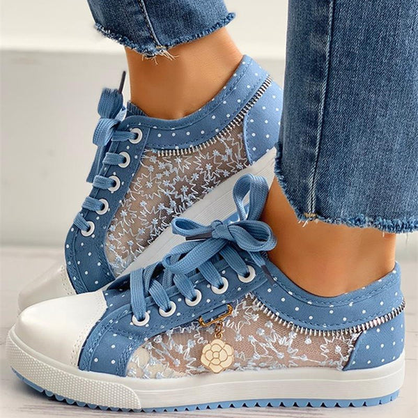 Zapatillas de Lona Clásicas Unisex con Malla Transpirable