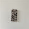 Funda para iPhone Compatible con Diseño Black Splash Ink Minimalista