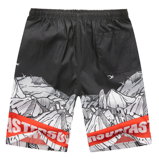 Pantalones Cortos de Playa Estampados para Hombre - Image 3