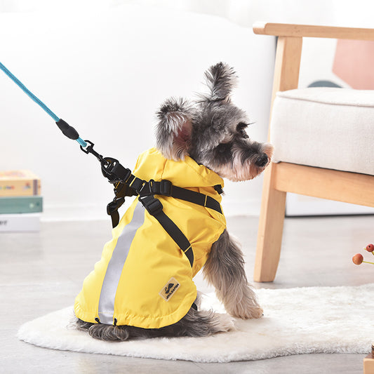 Impermeable para Perros con Protección Dorsal - Resistente al Agua y Nieve - Image 2