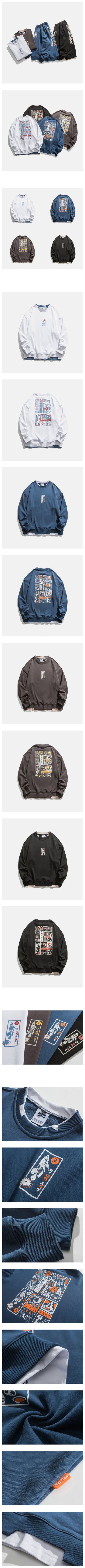 Sudadera Estampada Japonesa con Letras para Hombre - Image 6
