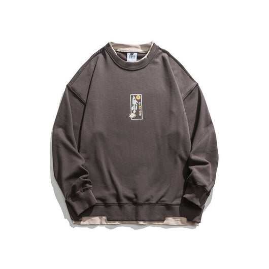 Sudadera Estampada Japonesa con Letras para Hombre - Image 4
