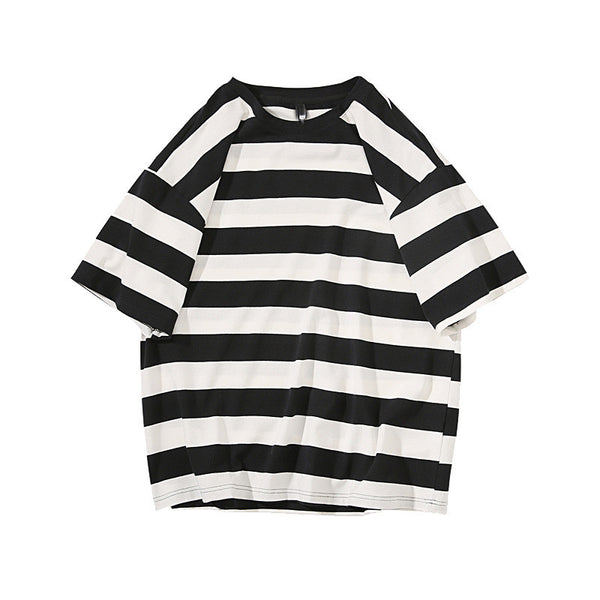 Camiseta Suelta Cuello Redondo Manga Corta Comodidad Total
