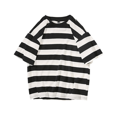 Camiseta Suelta Cuello Redondo Manga Corta Comodidad Total