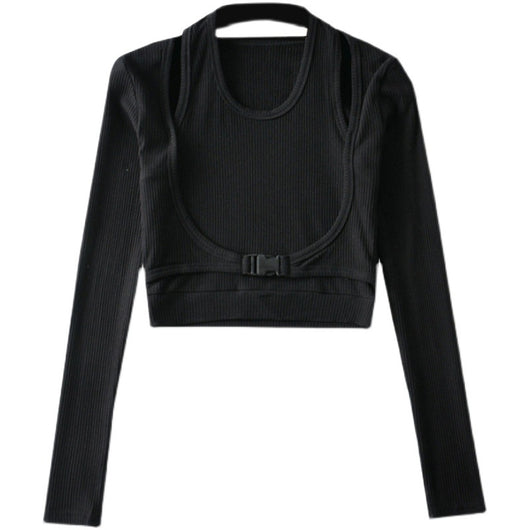 Camiseta Básica Manga Larga para Mujer - Ajuste Perfecto - Image 6