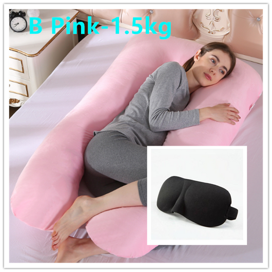 Almohada de Maternidad en Forma de U - Soporte Ergonómico para Embarazadas - Image 6
