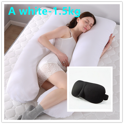 Almohada de Maternidad en Forma de U - Soporte Ergonómico para Embarazadas - Image 9