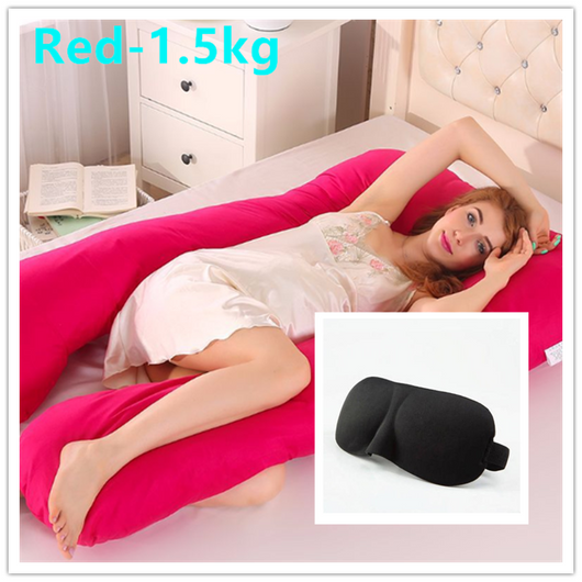 Almohada de Maternidad en Forma de U - Soporte Ergonómico para Embarazadas - Image 8