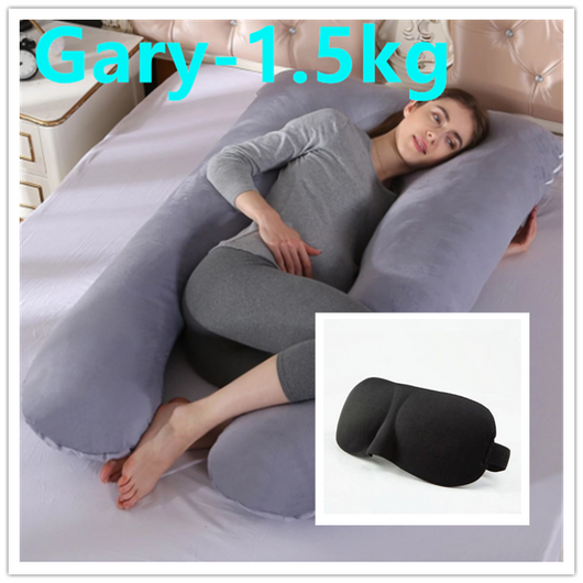 Almohada de Maternidad en Forma de U - Soporte Ergonómico para Embarazadas - Image 12