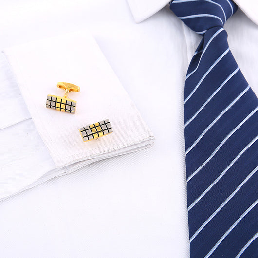 Botones Franceses Dorados con Efecto Drip para Hombre - Estilo Europeo y Americano - Image 3