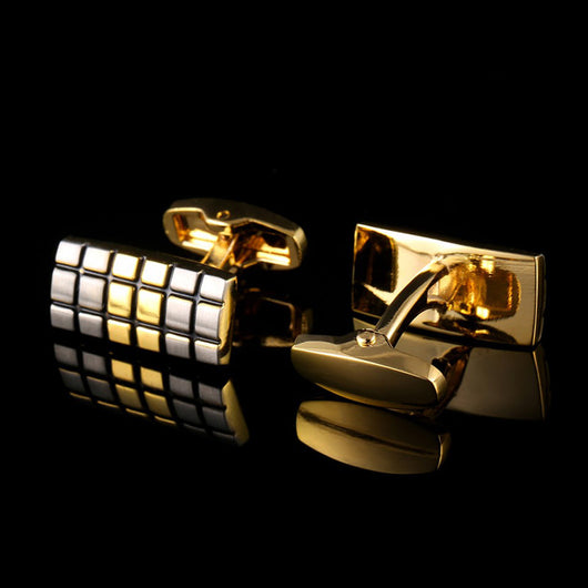 Botones Franceses Dorados con Efecto Drip para Hombre - Estilo Europeo y Americano - Image 2
