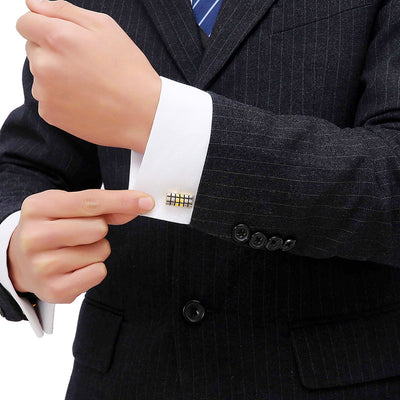 Botones Franceses Dorados con Efecto Drip para Hombre - Estilo Europeo y Americano - Image 5