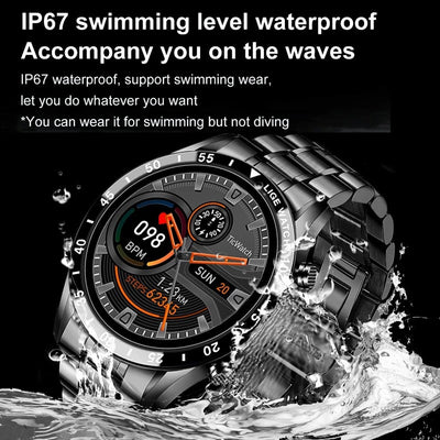 Reloj Inteligente Multifuncional con Llamadas Bluetooth, Monitor de Presión y Podómetro - Image 12