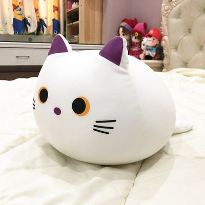 Muñeco Almohada Gatito Blanco y Negro - Image 3