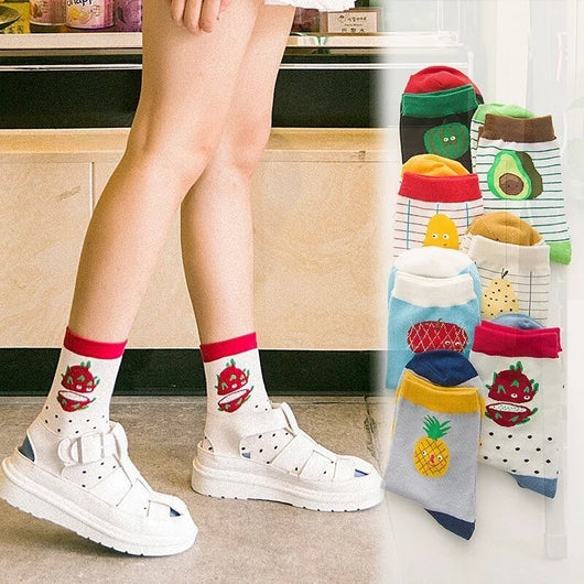 Calcetines Escolares con Diseños Animados